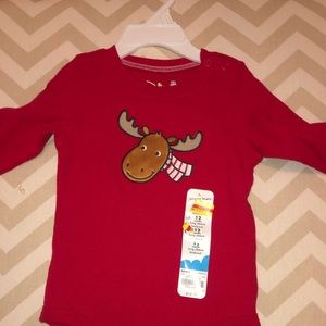 Brand new w tags. Long sleeve Christmas onesie